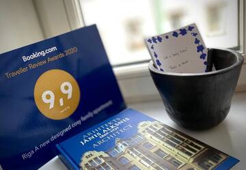 Фото номера Улучшенные апартаменты Апартаменты Riga A new designed cosy family apartment г. Рига 60