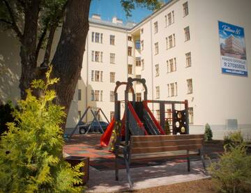Фото номера Улучшенные апартаменты Апартаменты Riga A new designed cosy family apartment г. Рига 40