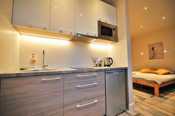 Фото номера Апартаменты с 1 спальней Апартаменты Gertrudes Residence г. Рига 11