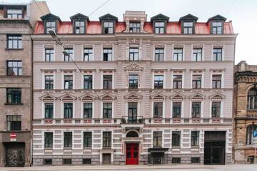 Фото номера Апартаменты-студио Апартаменты Lacplesa loft-style residence г. Рига 12