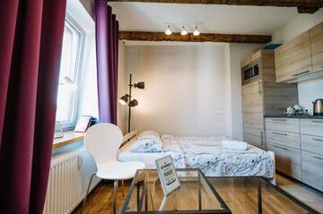 Фото номера Апартаменты-студио Апартаменты Lacplesa loft-style residence г. Рига 15