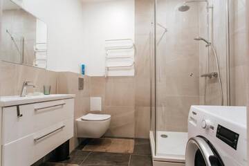Фото номера Апартаменты с 1 спальней Апартаменты Hanzas residence г. Рига 7