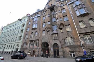 Фото номера Апартаменты с 1 спальней Апартаменты LUX Art Nouveau Apartment in Historical Center г. Рига 30