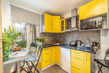 Фото номера Апартаменты с 1 спальней Апартаменты Green Garden &amp; Parking Apartments г. Рига 12