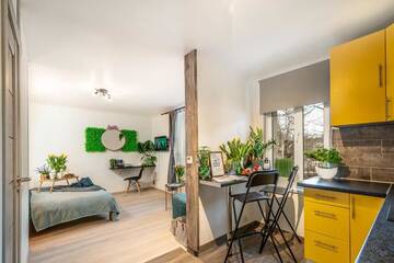 Фото номера Апартаменты с 1 спальней Апартаменты Green Garden &amp; Parking Apartments г. Рига 13