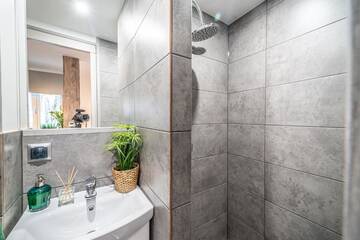 Фото номера Апартаменты с 1 спальней Апартаменты Green Garden &amp; Parking Apartments г. Рига 15