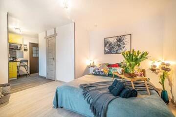 Фото номера Апартаменты с 1 спальней Апартаменты Green Garden &amp; Parking Apartments г. Рига 26