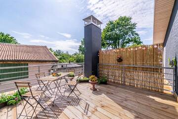 Фото номера Апартаменты с террасой Апартаменты Green Garden &amp; Parking Apartments г. Рига 18