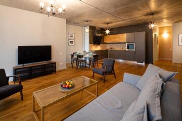 Фото Апартаменты Old Riga Loft Interior Style Apartment With 2 Bedrooms г. Рига 1