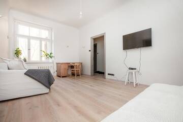 Фото номера Апартаменты с 1 спальней Апартаменты Contemporary Skolas Street Apartment г. Рига 31