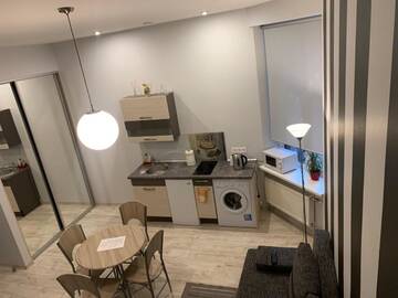Фото номера Апартаменты с 1 спальней Апартаменты Modern-style flat 2 г. Рига 13