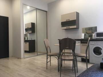 Фото номера Апартаменты с 1 спальней Апартаменты Modern-style flat 2 г. Рига 19