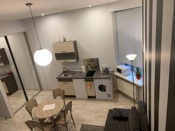 Фото номера Апартаменты с 1 спальней Апартаменты Modern-style flat 2 г. Рига 34