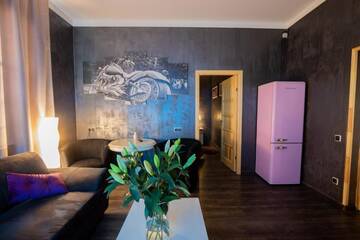 Фото номера Люкс с 1 спальней Апарт-отели SuperB Luxury Riga with Free Parking г. Рига 9