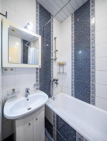 Фото номера Апартаменты с 2 спальнями Апартаменты Orange apartments 52 г. Рига 16