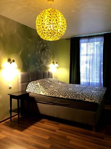 Фото номера Апартаменты с 1 спальней Апартаменты Green and quiet city center г. Рига 9
