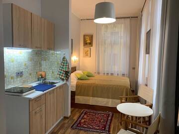 Фото номера Номер-студио с кроватью размера &quot;king-size&quot; Апарт-отели NB Apartments Riga Old Town г. Рига 22