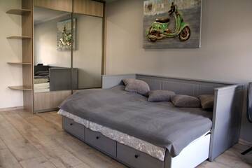 Фото номера Апартаменты с 1 спальней Апартаменты Quiet loft with FREE parking г. Рига 8