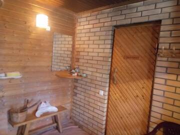 Фото номера Дом с 3 спальнями Дома для отпуска Atpūtas komplekss Vecāķi г. Рига 24
