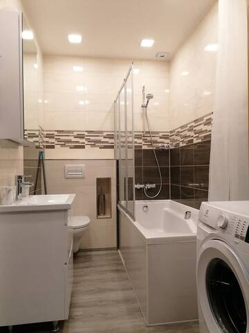 Фото номера Апартаменты с 1 спальней Апартаменты Palm apartment studio Riga г. Рига 7