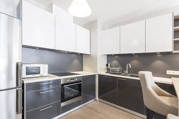 Фото номера Апартаменты с 2 спальнями Апартаменты Tirgonu Apartments г. Рига 5