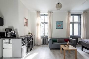 Фото номера Апартаменты с 2 спальнями Апартаменты New Former Library Apartment in a Dream Location г. Рига 49
