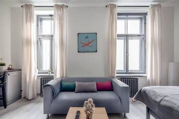 Фото номера Апартаменты с 2 спальнями Апартаменты New Former Library Apartment in a Dream Location г. Рига 25