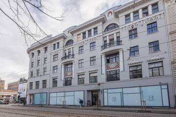 Фото номера Апартаменты с 2 спальнями Апартаменты New Former Library Apartment in a Dream Location г. Рига 33