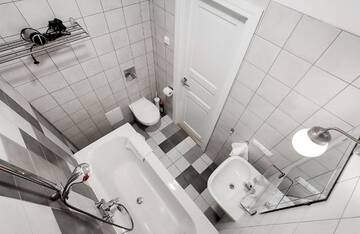 Фото номера Апартаменты с 1 спальней и балконом Апартаменты Residential Barona Apartments in Riga Centre г. Рига 33