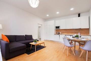 Фото номера Апартаменты с 1 спальней и балконом Апартаменты Residential Barona Apartments in Riga Centre г. Рига 7