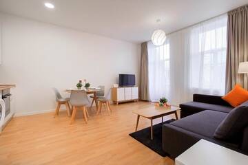 Фото номера Апартаменты с 1 спальней и балконом Апартаменты Residential Barona Apartments in Riga Centre г. Рига 17