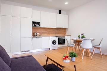 Фото номера Апартаменты с 1 спальней и балконом Апартаменты Residential Barona Apartments in Riga Centre г. Рига 14
