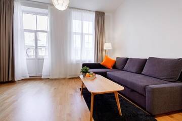 Фото номера Апартаменты с 1 спальней и балконом Апартаменты Residential Barona Apartments in Riga Centre г. Рига 15