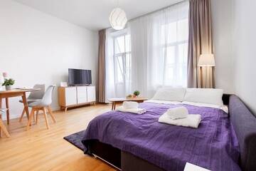 Фото номера Апартаменты с 1 спальней и балконом Апартаменты Residential Barona Apartments in Riga Centre г. Рига 18