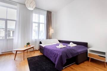 Фото номера Апартаменты с 1 спальней и балконом Апартаменты Residential Barona Apartments in Riga Centre г. Рига 19