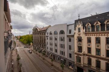 Фото номера Номер-студио Делюкс с кроватью размера &quot;queen-size&quot; Апартаменты Residential Barona Apartments in Riga Centre г. Рига 2