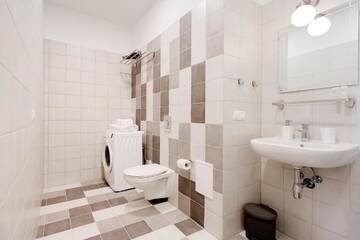 Фото номера Номер-студио Делюкс с кроватью размера &quot;queen-size&quot; Апартаменты Residential Barona Apartments in Riga Centre г. Рига 16