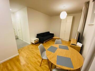 Фото номера Номер-студио Делюкс с кроватью размера &quot;queen-size&quot; Апартаменты Residential Barona Apartments in Riga Centre г. Рига 5
