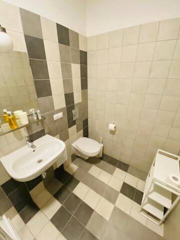 Фото номера Номер-студио Делюкс с кроватью размера &quot;queen-size&quot; Апартаменты Residential Barona Apartments in Riga Centre г. Рига 11