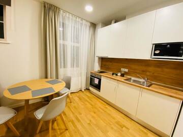 Фото номера Номер-студио Делюкс с кроватью размера &quot;queen-size&quot; Апартаменты Residential Barona Apartments in Riga Centre г. Рига 7