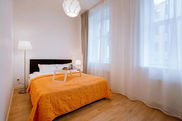 Фото номера Номер-студио Делюкс с кроватью размера &quot;king-size&quot; Апартаменты Residential Barona Apartments in Riga Centre г. Рига 8