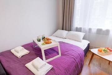 Фото номера Улучшенный номер-студио Апартаменты Residential Barona Apartments in Riga Centre г. Рига 6