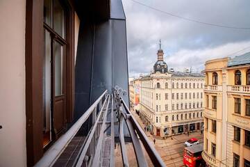 Фото номера Апартаменты с 1 спальней и балконом Апартаменты Residential Barona Apartments in Riga Centre г. Рига 24
