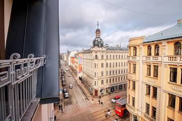 Фото номера Апартаменты с 1 спальней и балконом Апартаменты Residential Barona Apartments in Riga Centre г. Рига 26