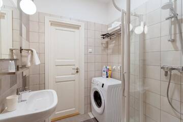 Фото номера Номер-студио Делюкс с кроватью размера &quot;queen-size&quot; Апартаменты Residential Barona Apartments in Riga Centre г. Рига 22