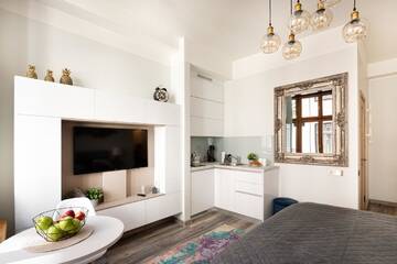 Фото номера Апартаменты с 1 спальней Апартаменты Art Design King Bed Studio Apartment In Old Town г. Рига 8