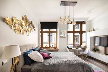 Фото номера Апартаменты с 1 спальней Апартаменты Art Design King Bed Studio Apartment In Old Town г. Рига 24