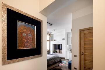 Фото номера Апартаменты с 1 спальней Апартаменты Art Design King Bed Studio Apartment In Old Town г. Рига 9