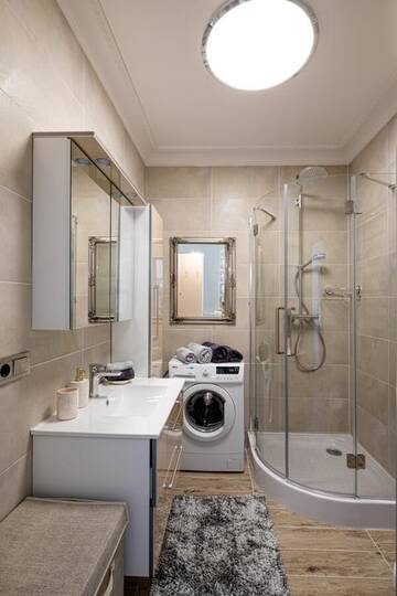 Фото номера Апартаменты с 1 спальней Апартаменты Art Design King Bed Studio Apartment In Old Town г. Рига 10