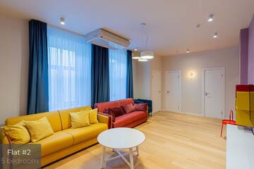 Фото номера Апартаменты с 5 спальнями Апартаменты Dandelion Apartments Brīvības г. Рига 2